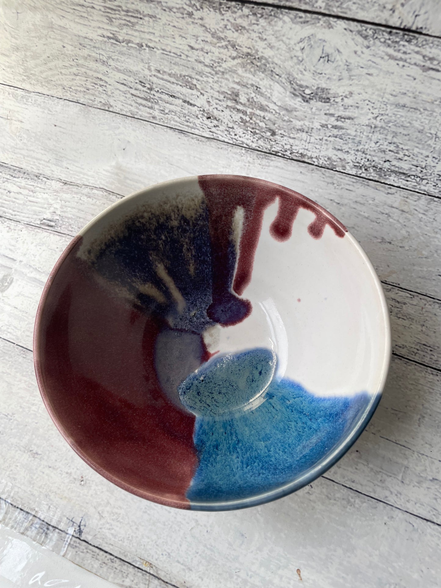 Crazy Glaze Bowl