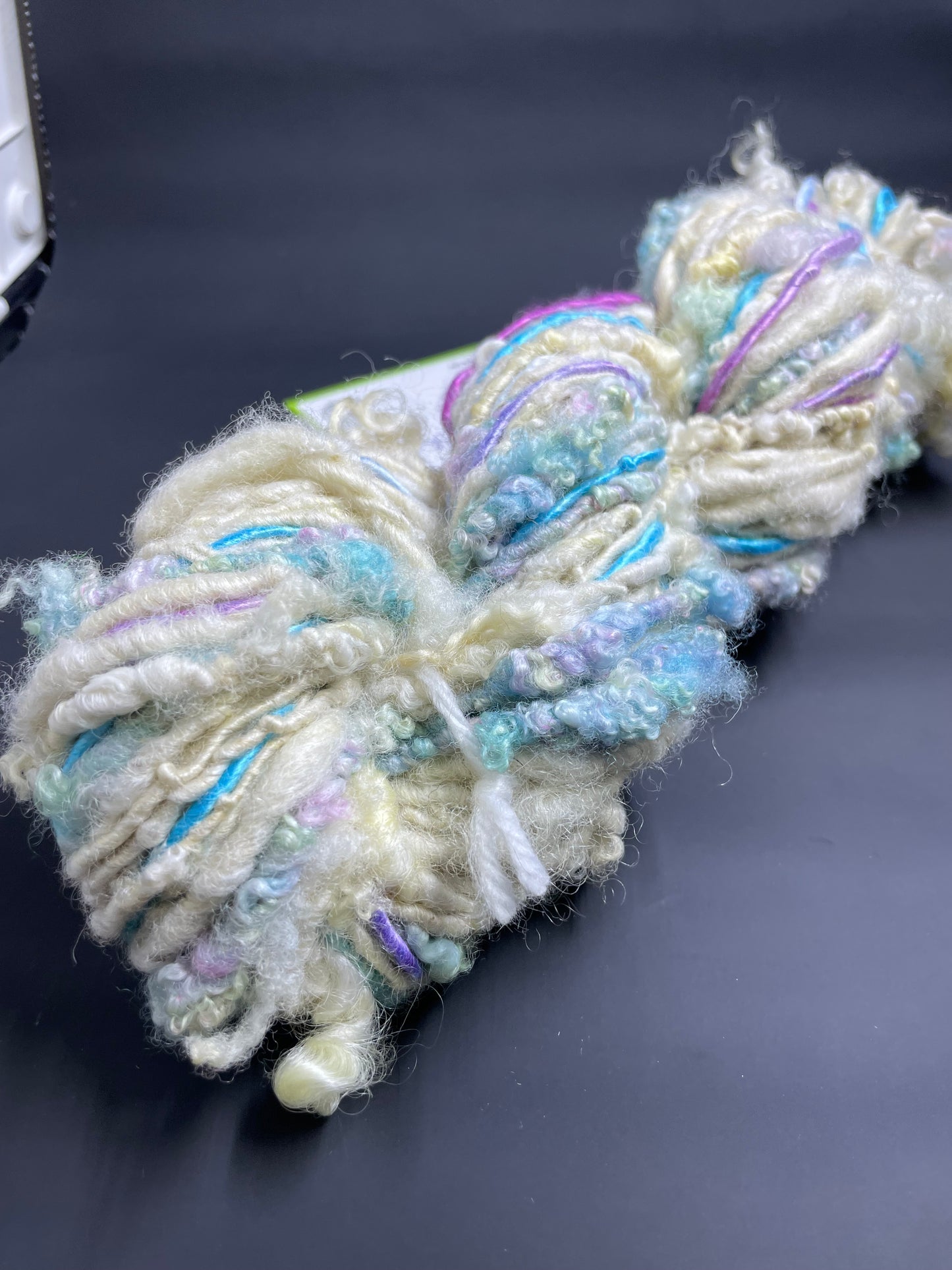 First snow Finn Mambo Self Striping Art Yarn