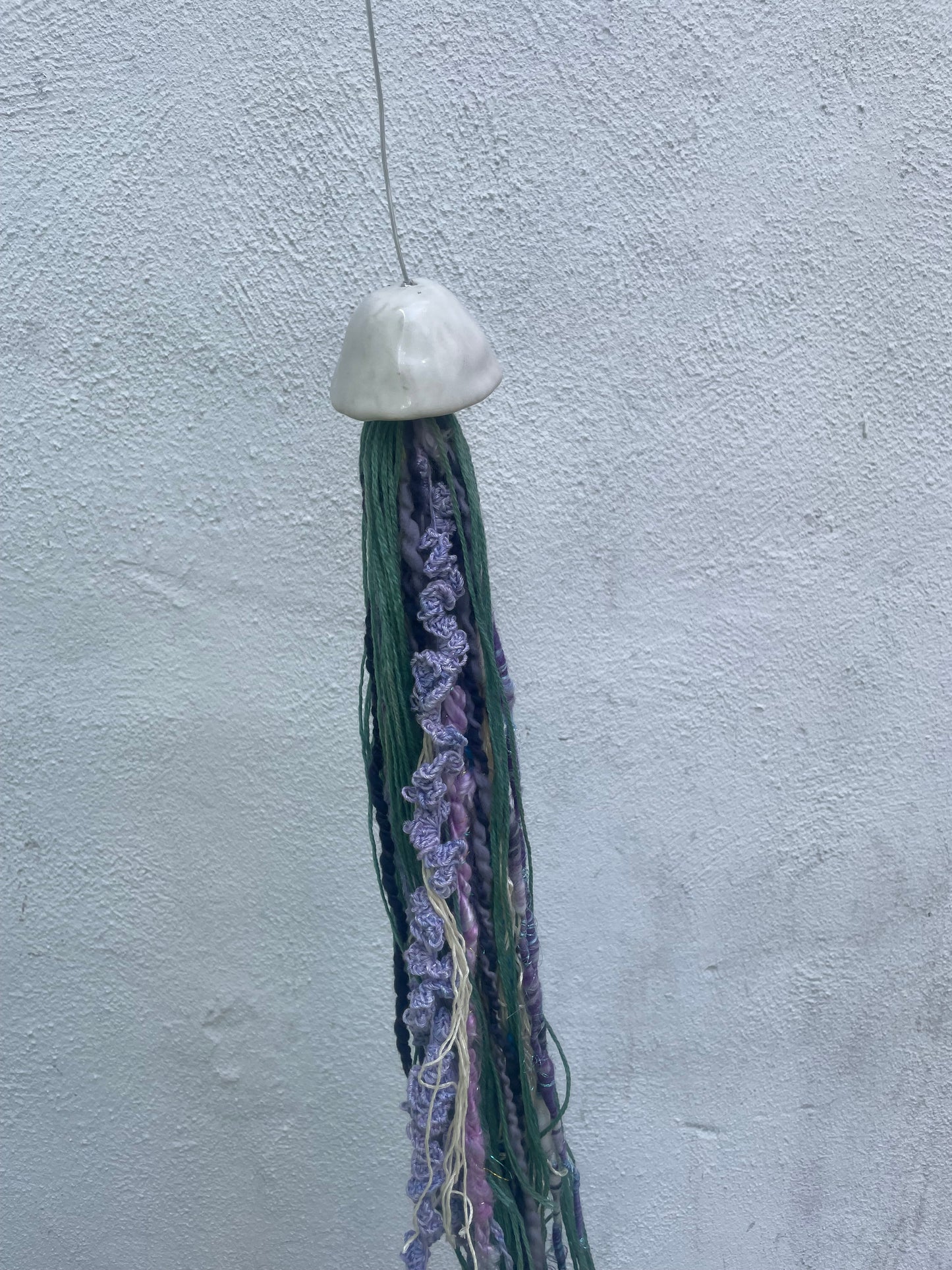 Jellyfish Sculptures white