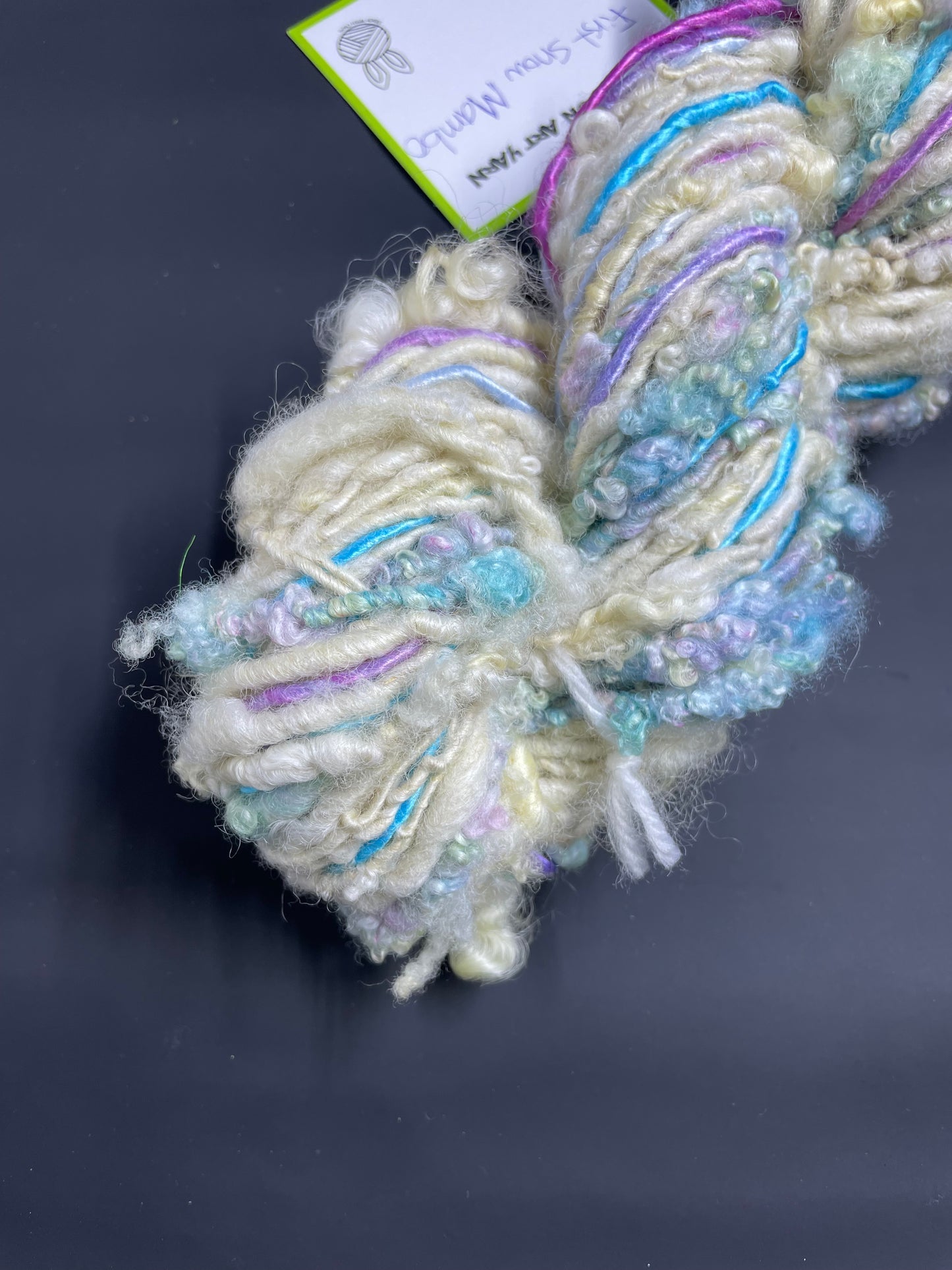 First snow Finn Mambo Self Striping Art Yarn