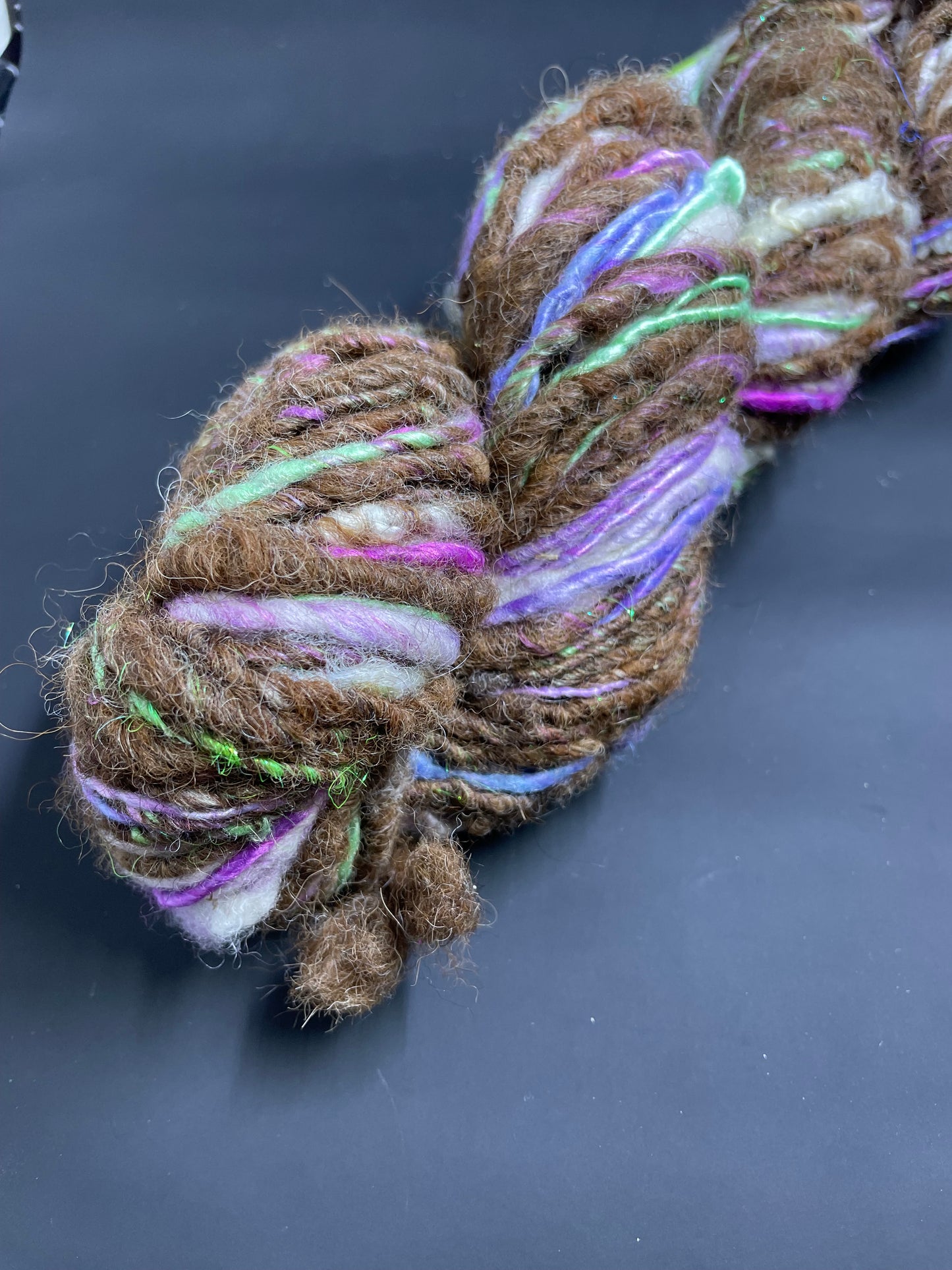 Jewel Toned Alpaca Mambo Self Striping Art Yarn