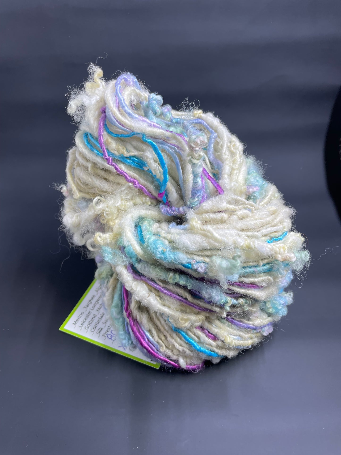 First snow Finn Mambo Self Striping Art Yarn