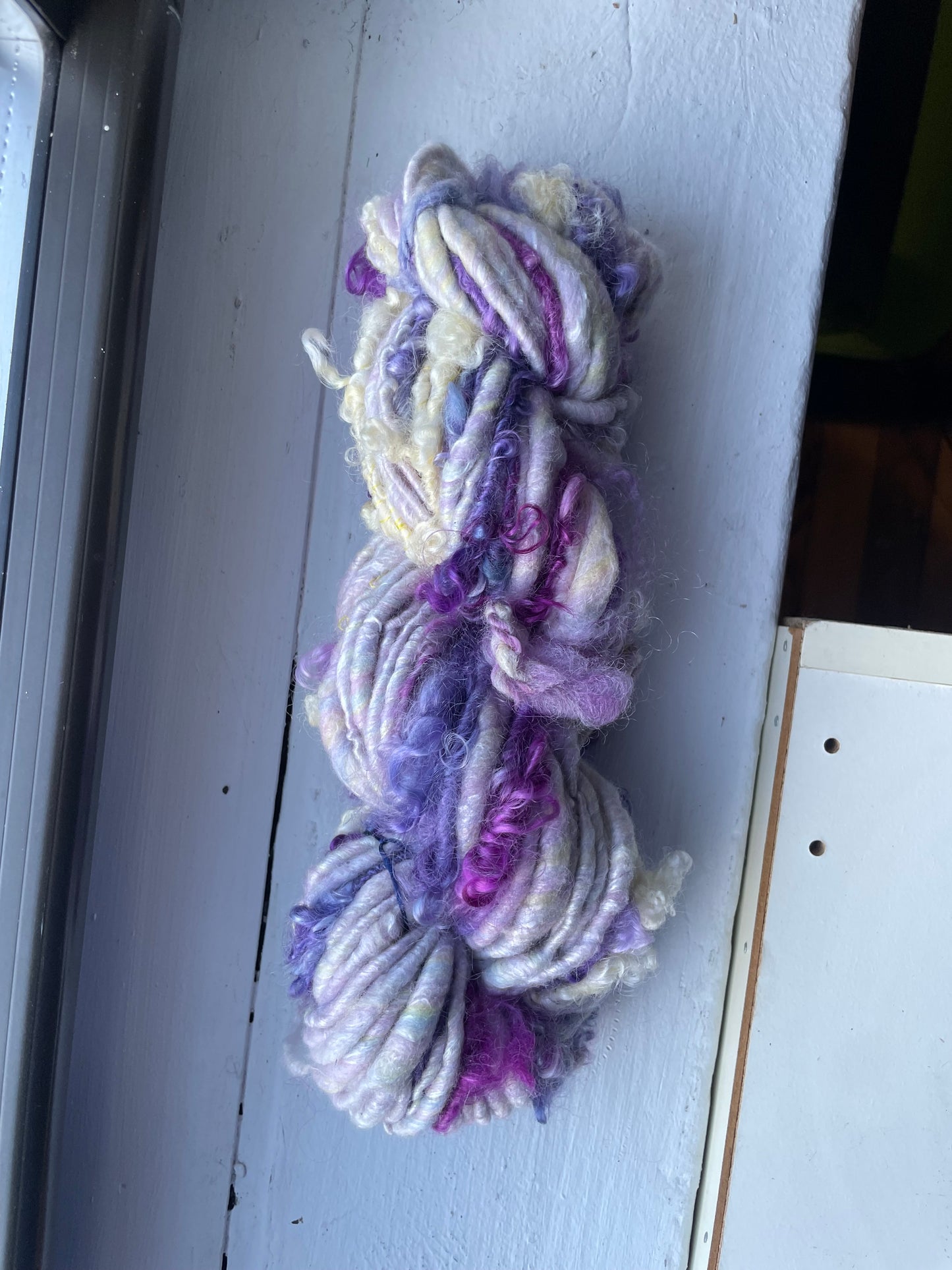 teenage dream mambo : handspun striping art yarn