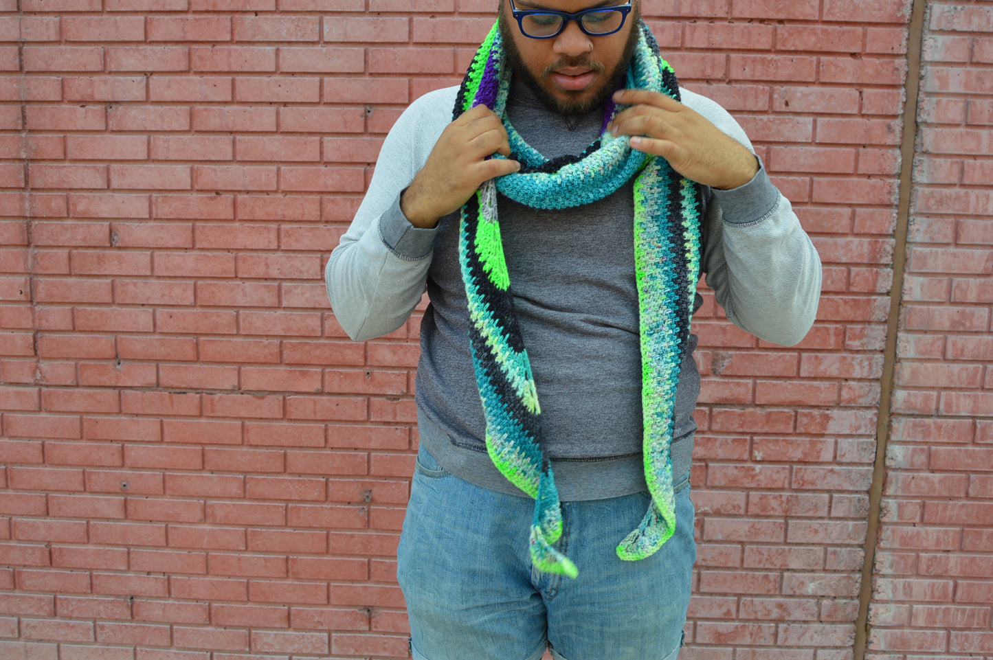 Orilla Scarf PDF Crochet Pattern