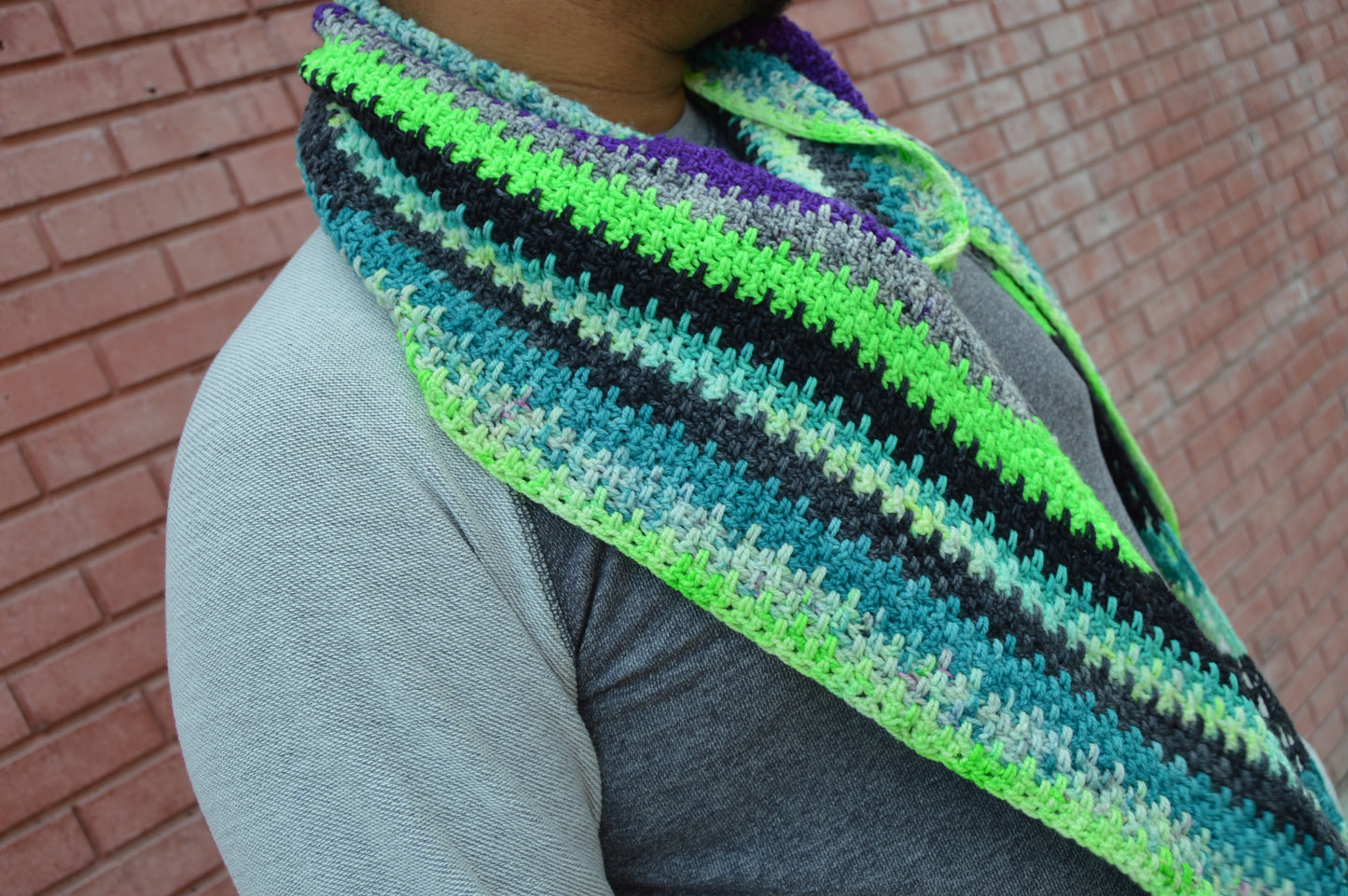 Orilla Scarf PDF Crochet Pattern