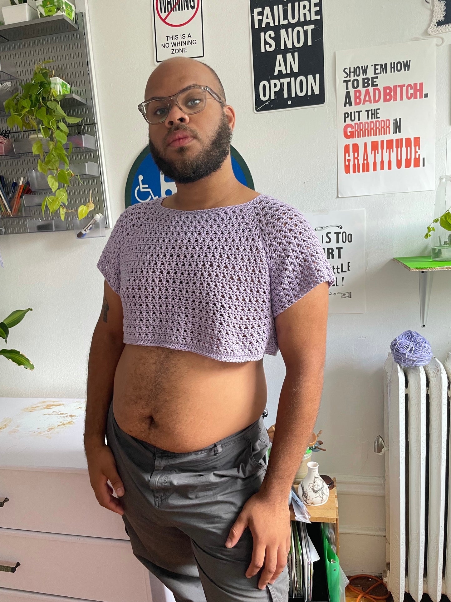 Palmeras Top Crochet PDF Pattern