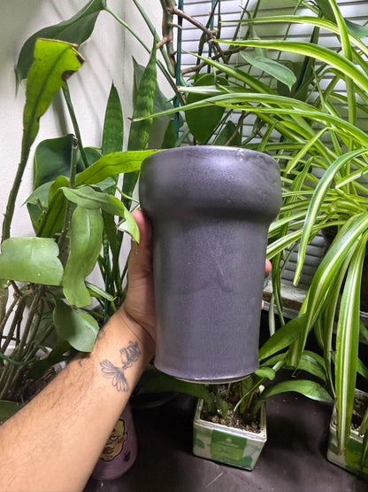 Gunmetal Bell Shaped Vase