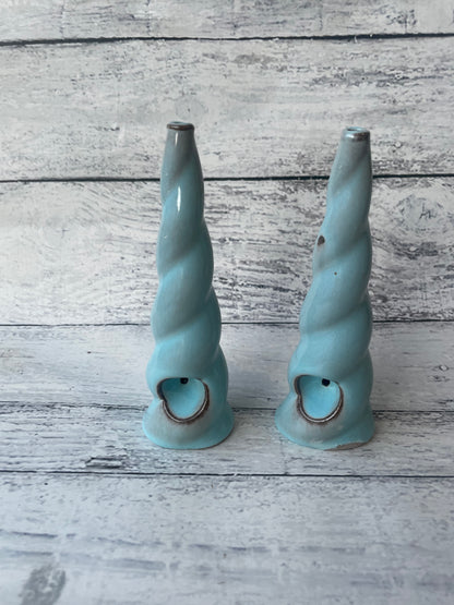 Unicorn Horn Herb Smoking Pipe- sky blue
