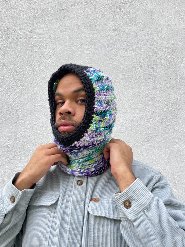 Space Cadet , Easy Crochet Balaclava PDF Crochet Pattern