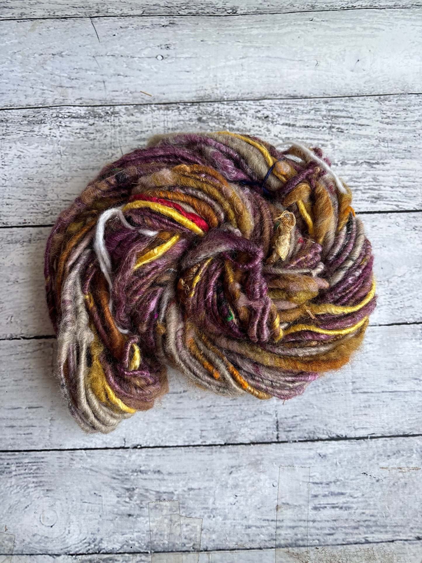 Autumn Breeze- Corespun BFL Silk Blend Yarn
