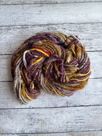 Autumn Breeze- Corespun BFL Silk Blend Yarn