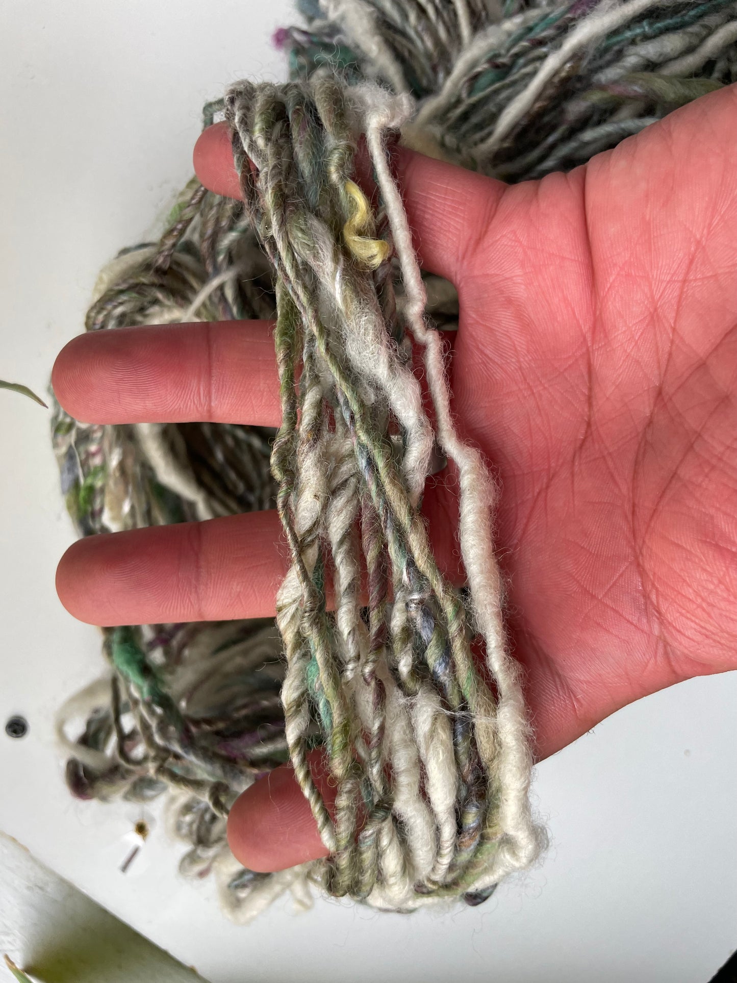 agate mambo : handspun striping art yarn