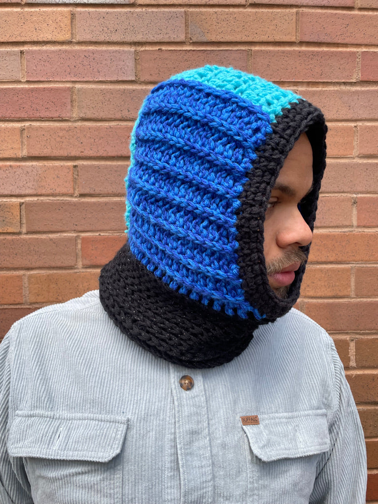 Space Cadet , Easy Crochet Balaclava PDF Crochet Pattern