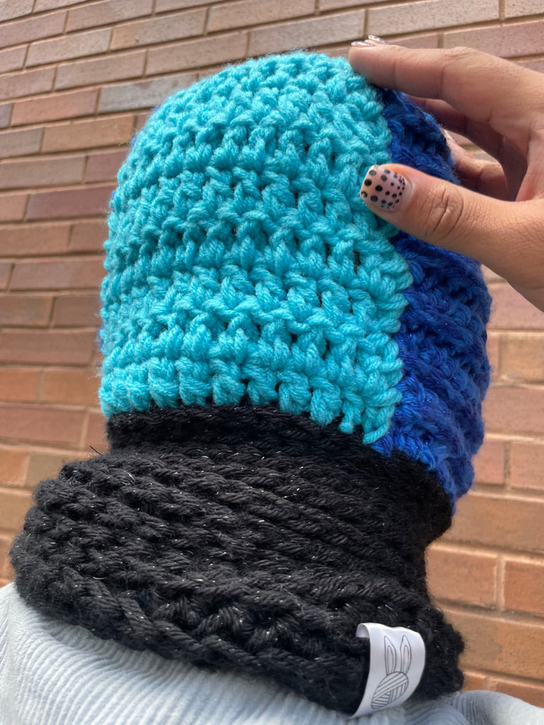 Space Cadet , Easy Crochet Balaclava PDF Crochet Pattern