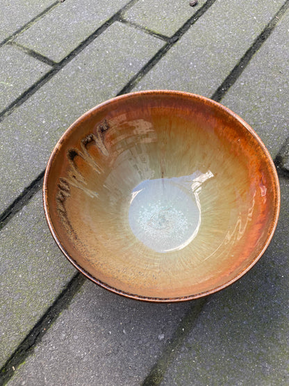 NEW IN STOCK Glowing Amber Bowl