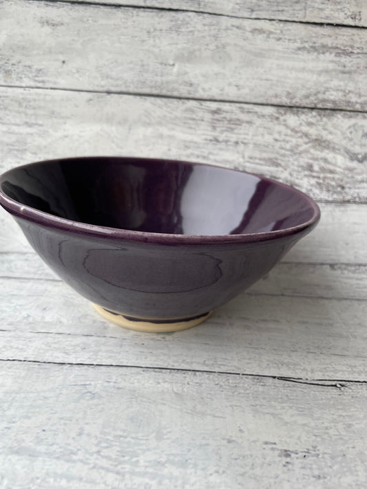 Purple Bowls set of two