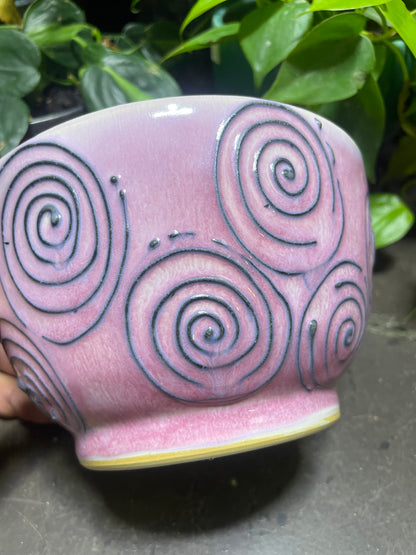 Juicy Pink Yarn Bowls