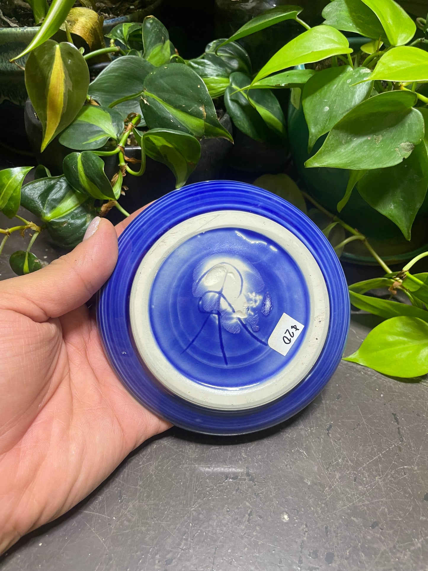 Bottom of the Sea Blue Spoon Rest