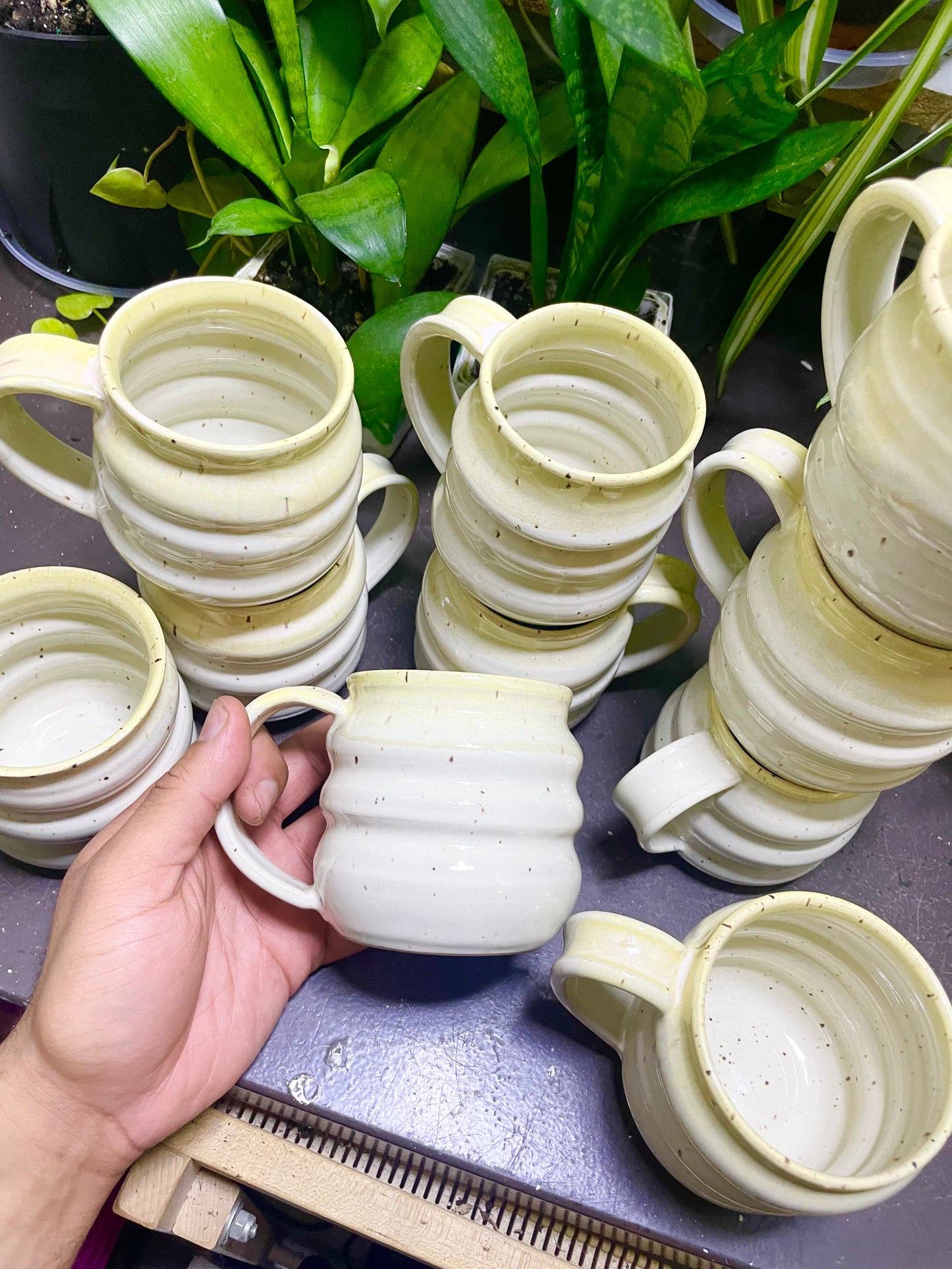 Ribbed 4 Ur Pleasure Mug- honey dipped