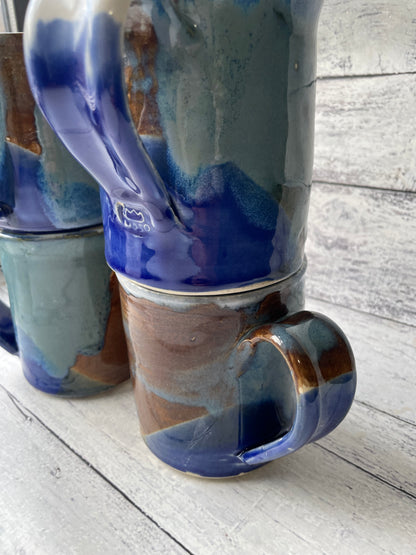Denim Patches Mug