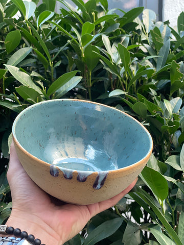 Speckled Blue Bowl -ooops