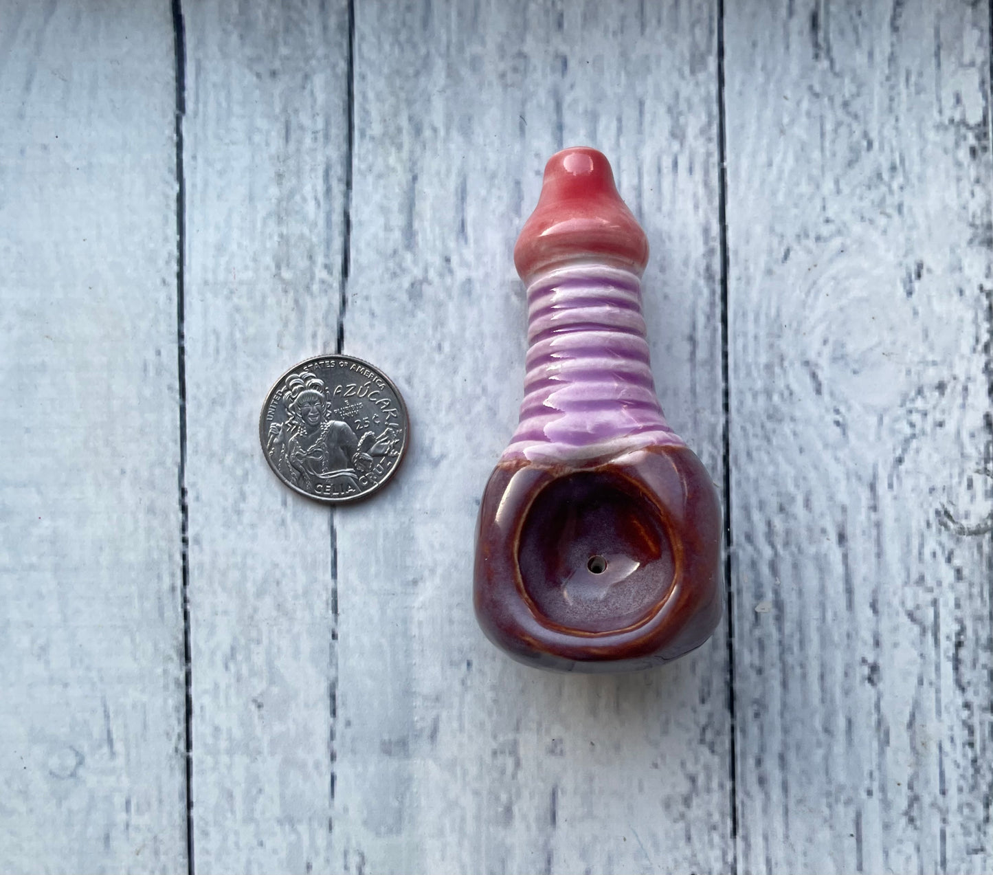 Wheel Thrown Smoking Pipe - turkey