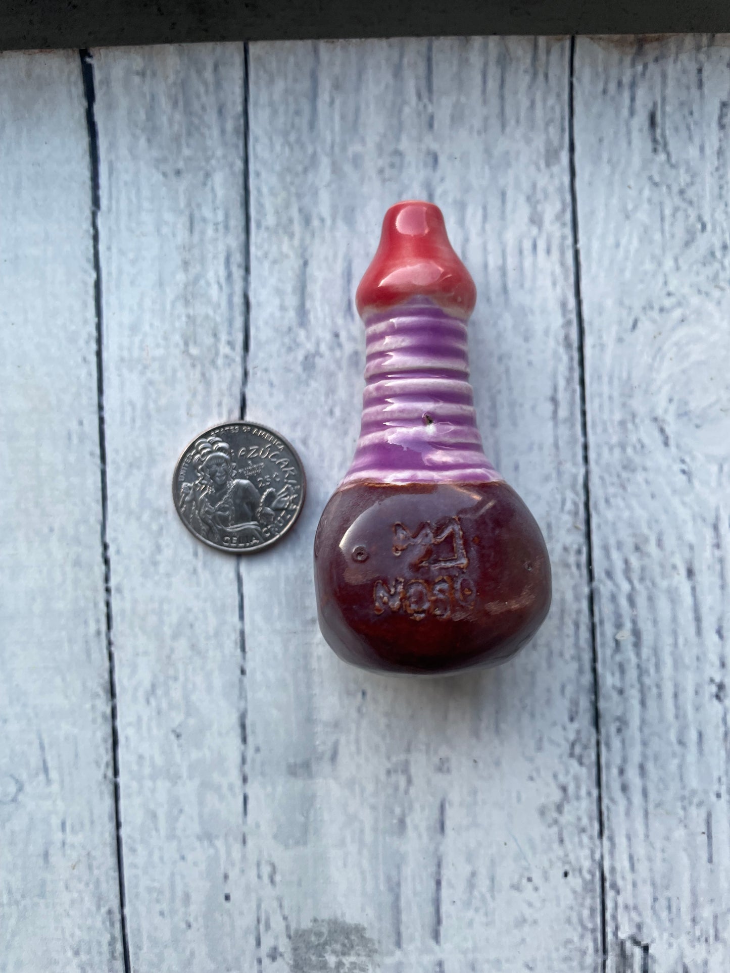 Wheel Thrown Smoking Pipe - turkey