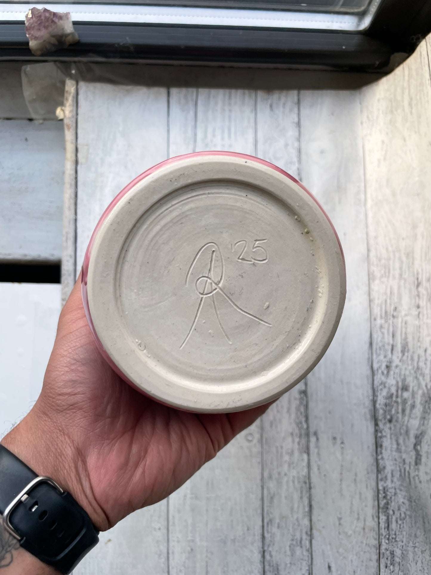 Strawberry Milk Vase