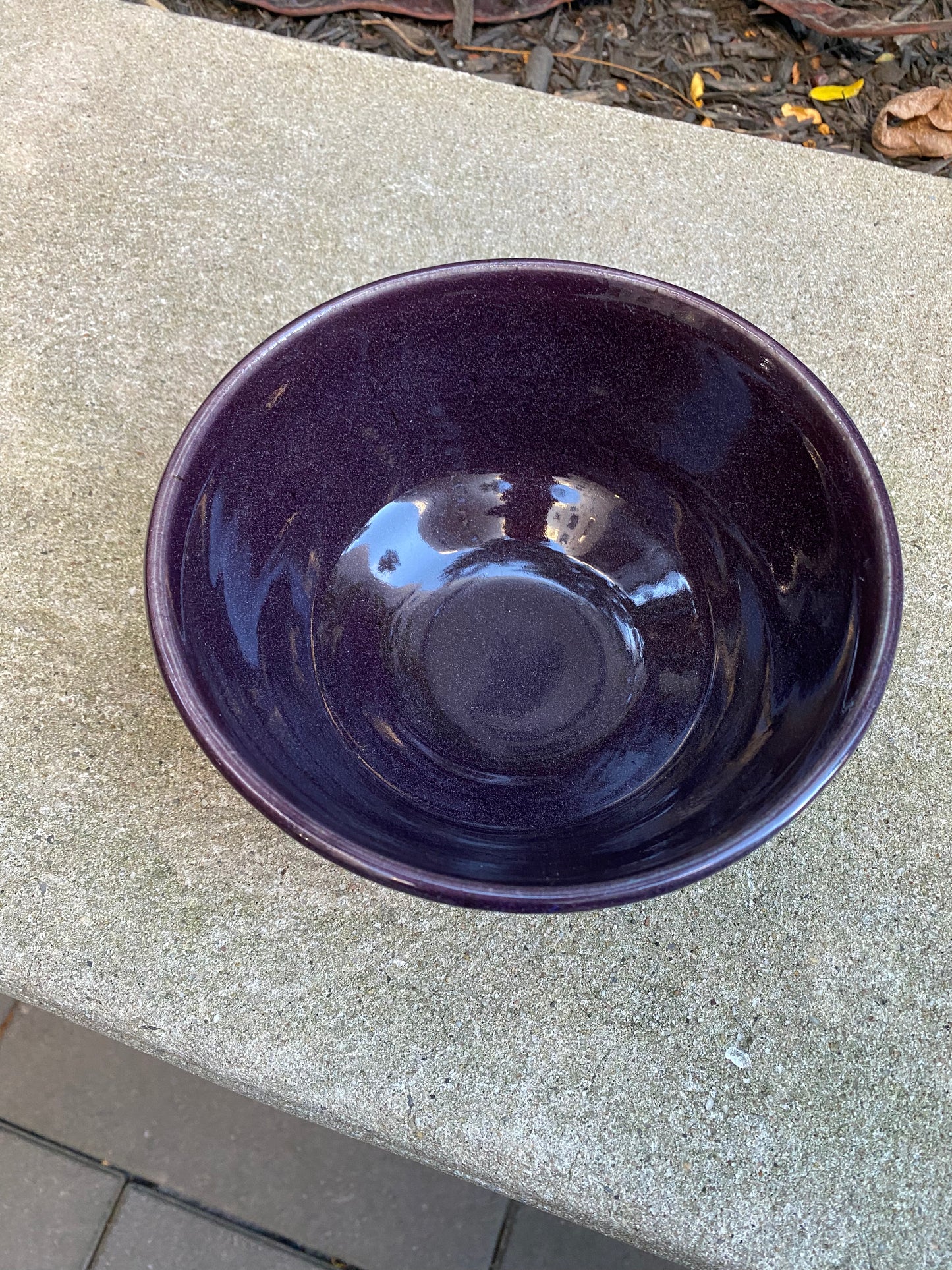 Glossy Purple Bowls