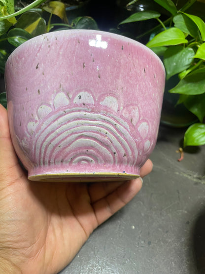 Juicy Pink Yarn Bowls