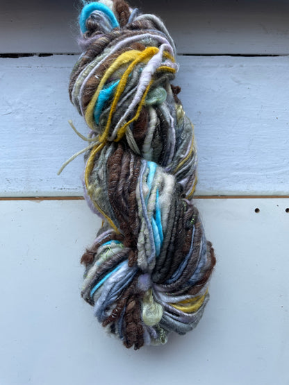 Concrete jungle mambo : handspun striping art yarn