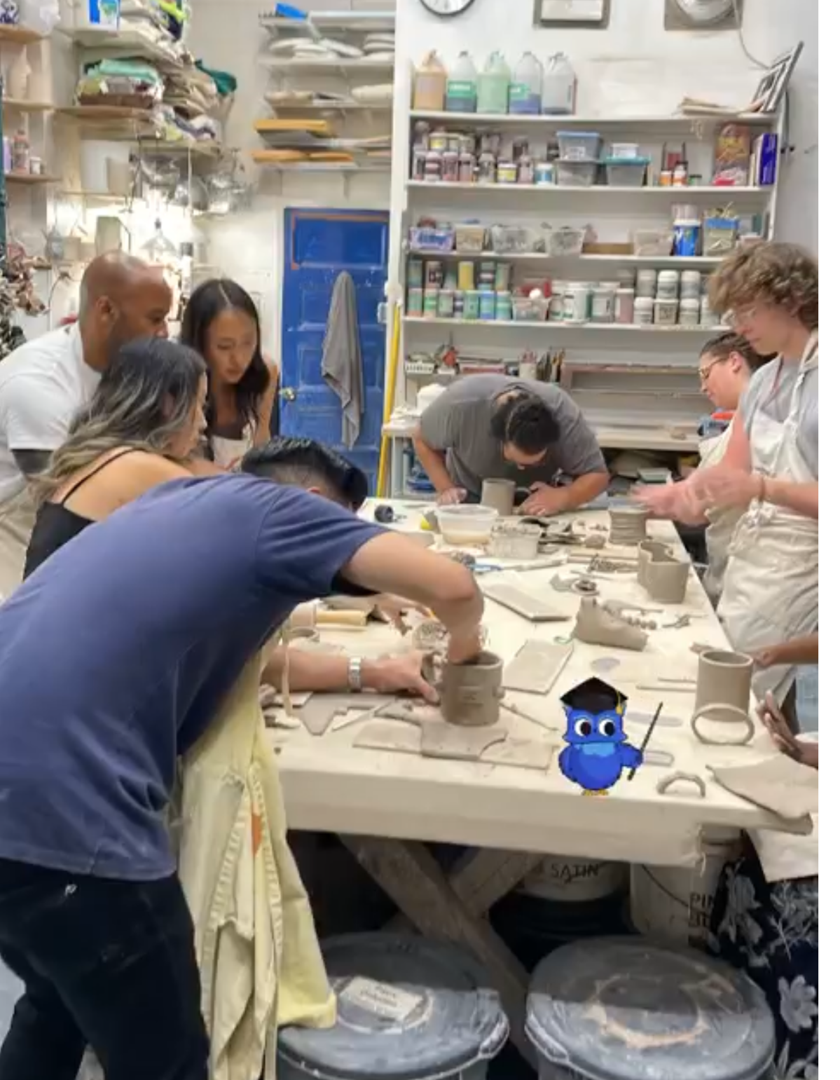 LOVERS NIGHT  Handbuilding Pottery Workshop Bronx NYC
