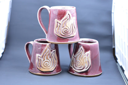 (seconds)  Fire Nation Avatar Element Symbol Mugs