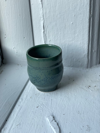 sea foam bud vase