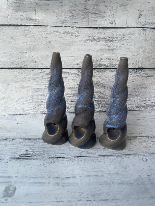 Unicorn Horn Herb Smoking Pipe- bioluminescent