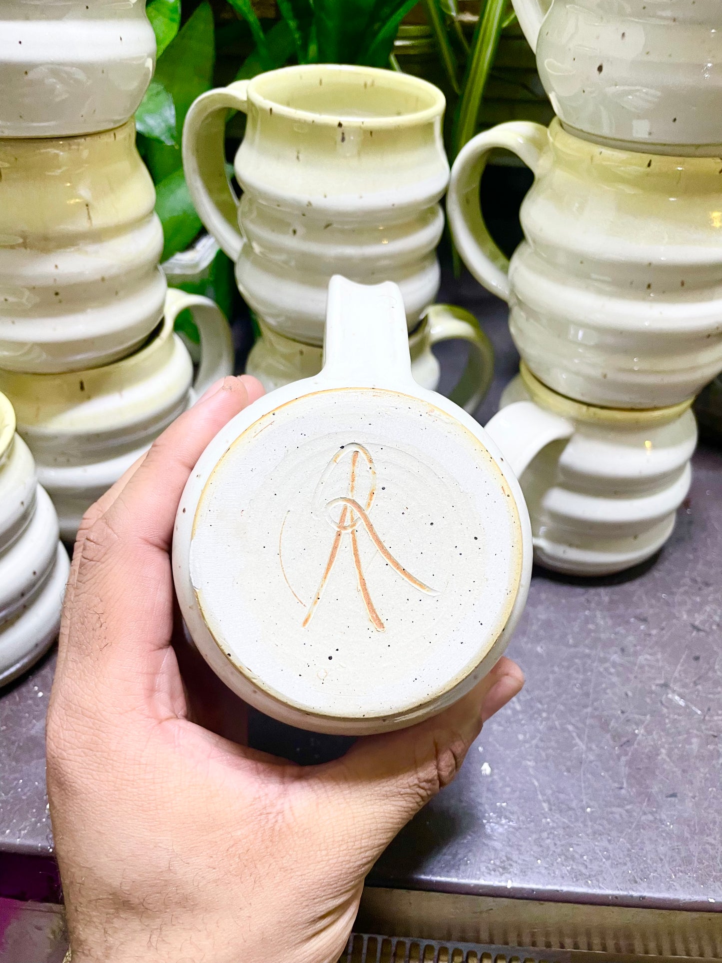 Ribbed 4 Ur Pleasure Mug- honey dipped