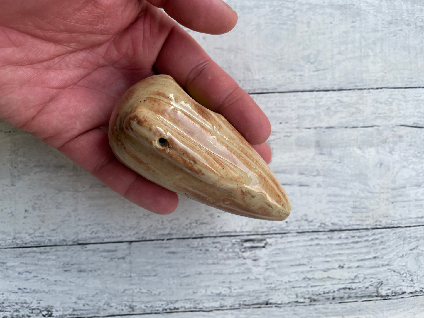 Cactus Smoking Pipe in Terra-cotta Neon