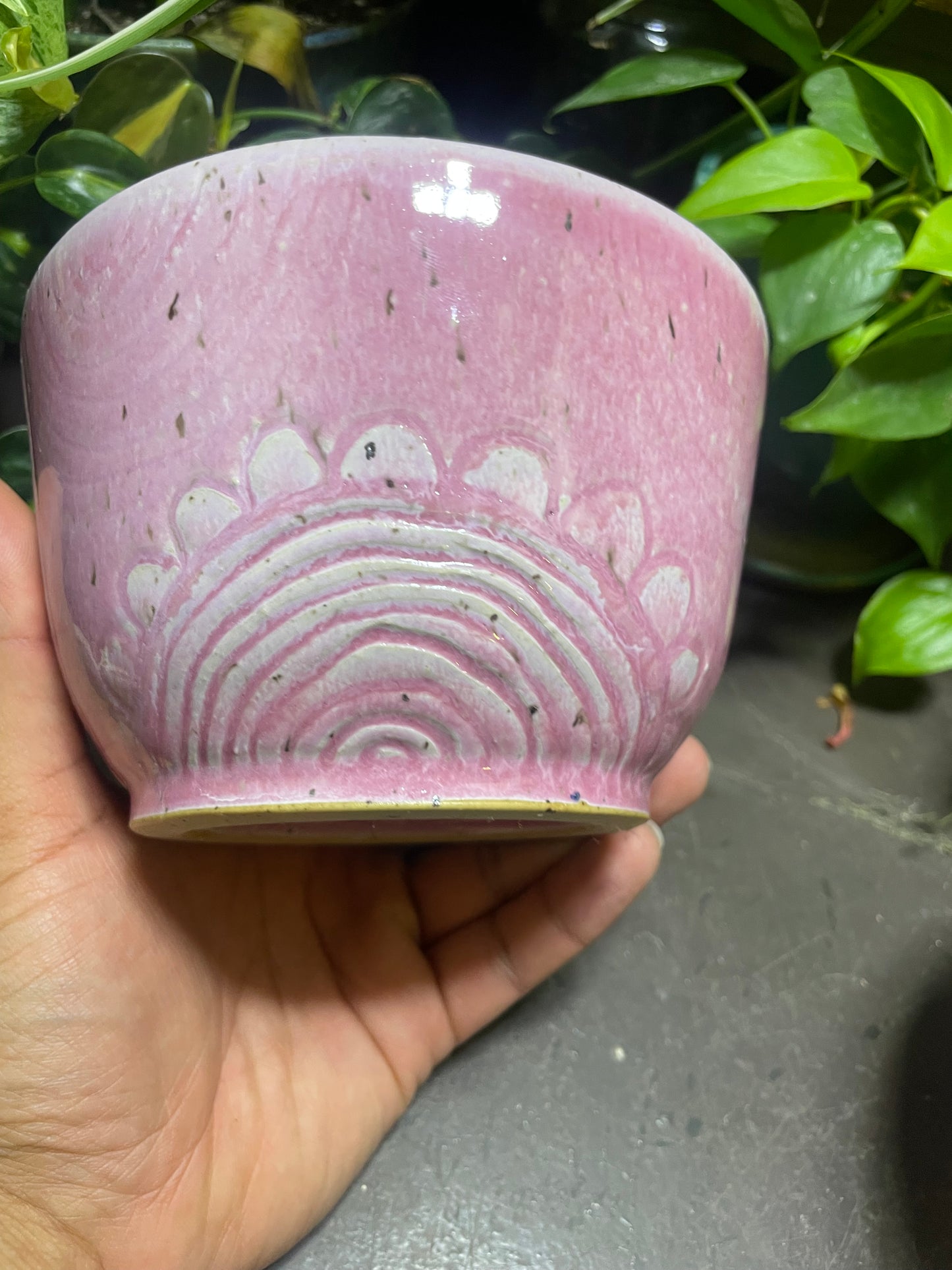 Juicy Pink Yarn Bowls