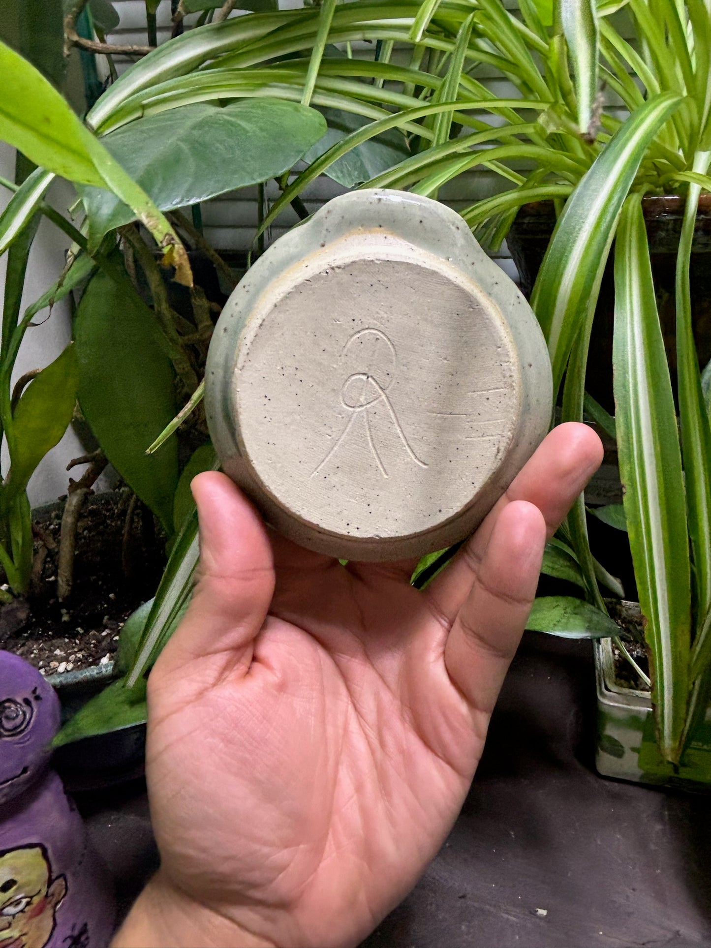 Purple Comet Spoon rest