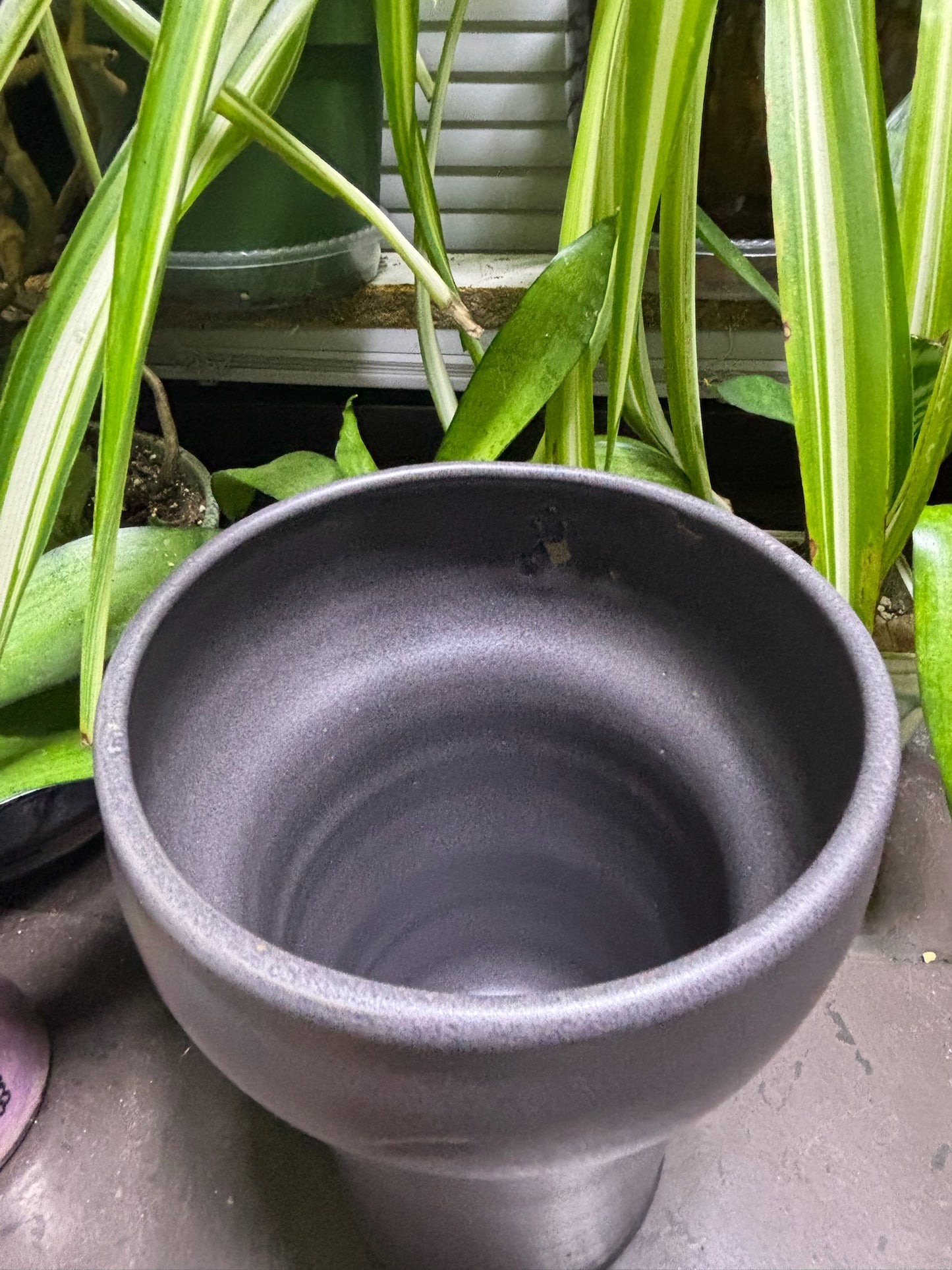 Gunmetal Bell Shaped Vase
