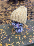 soft Yellow Minimalist Wool Beanie