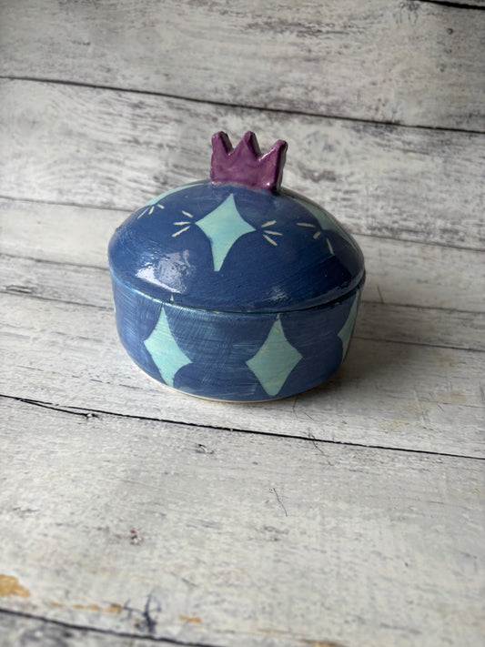 Jester Jar, Salt Cellar or Jewelry Box
