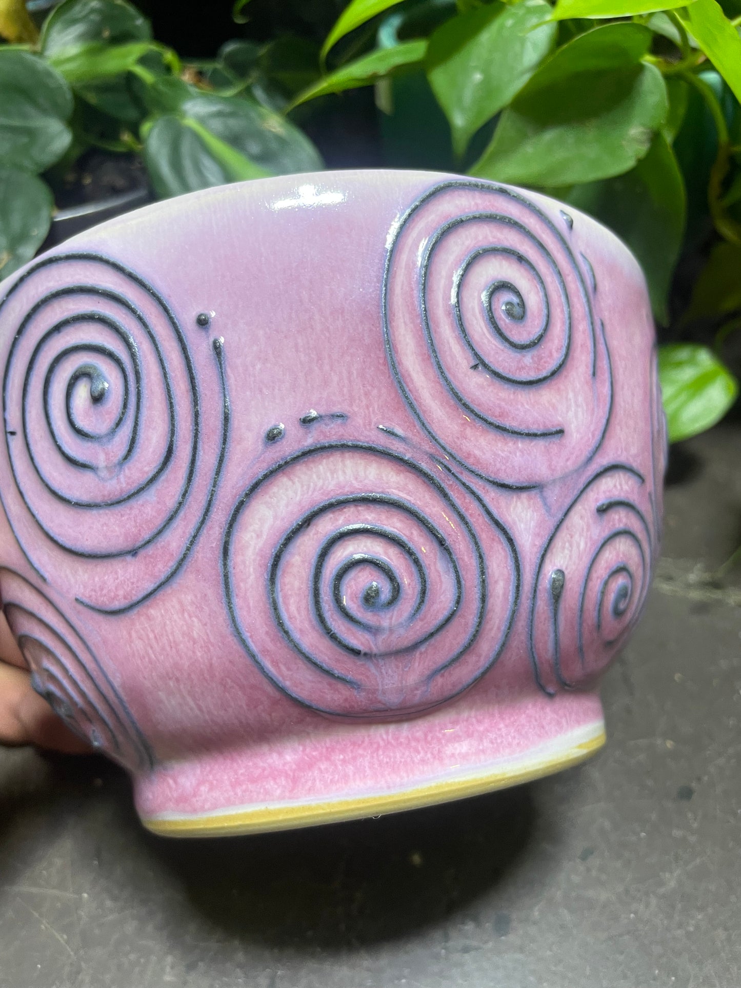 Juicy Pink Yarn Bowls