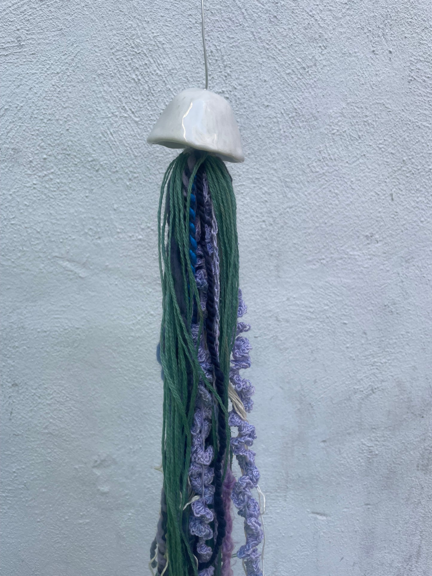 Jellyfish Sculptures white