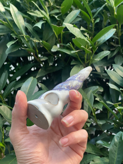 Unicorn Horn Herb Smoking Pipe- crocus