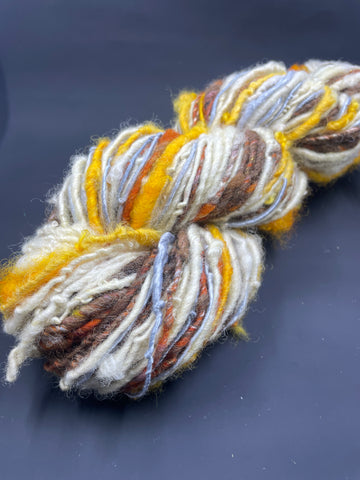 Foilage Mambo - Handspun Art Yarn Self Striping