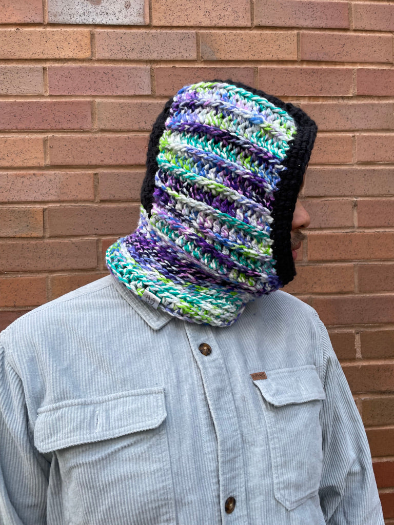 Space Cadet , Easy Crochet Balaclava PDF Crochet Pattern