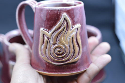 (seconds)  Fire Nation Avatar Element Symbol Mugs