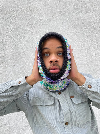 Space Cadet , Easy Crochet Balaclava PDF Crochet Pattern