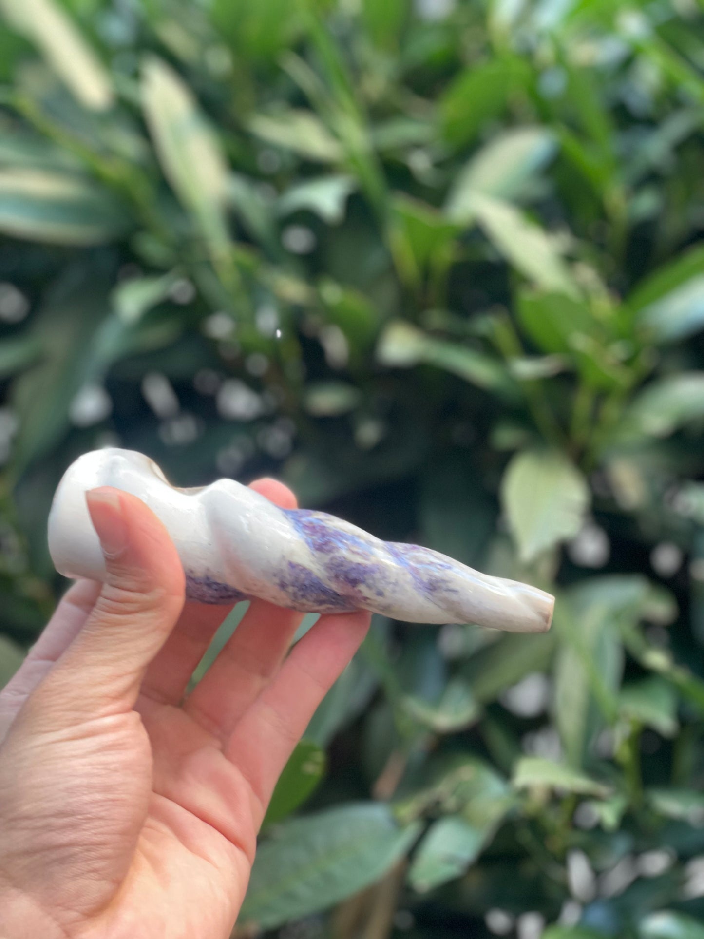 Unicorn Horn Herb Smoking Pipe- crocus